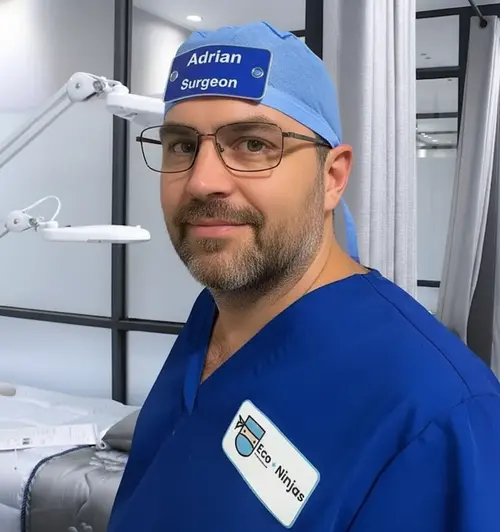 Hospital Blue Bandana Hat