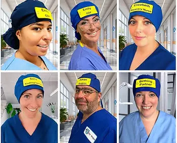 First Major Conversion to Badge Hats Throughout Theatres at Somerset Hospital
