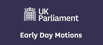 UK Parliament Early Day Motions